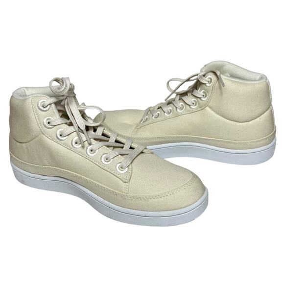 Allbirds Pacer Canvas Mid Top Lace Up Sneakers Women Size 9 - Picture 5 of 11